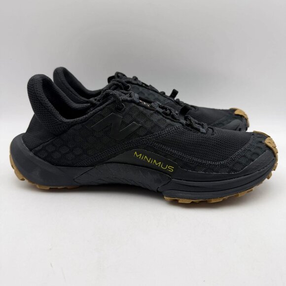 New Balance Mens Minimus Trail Running Sneakers US 13 M Black MTM10LK1 NEW - Picture 14 of 15